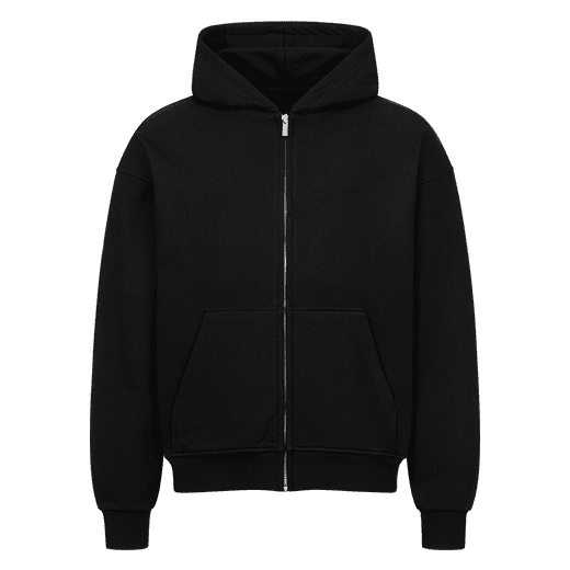 Oversized Zipper Hoodie
